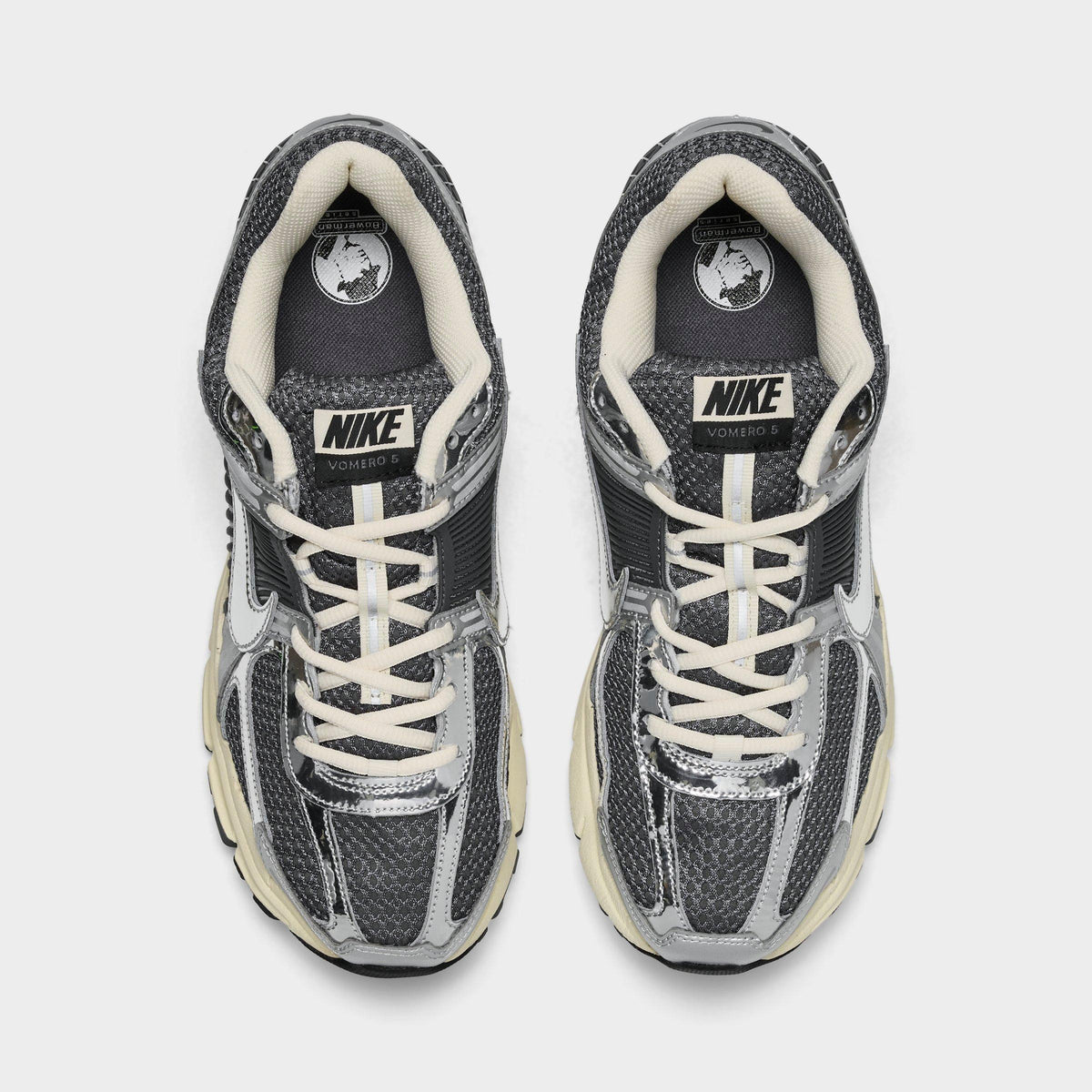 Men's Nike Zoom Vomero 5 Casual Shoes - Iron Grey/Metallic Silver/Coconut Milk/Chrome - view 5