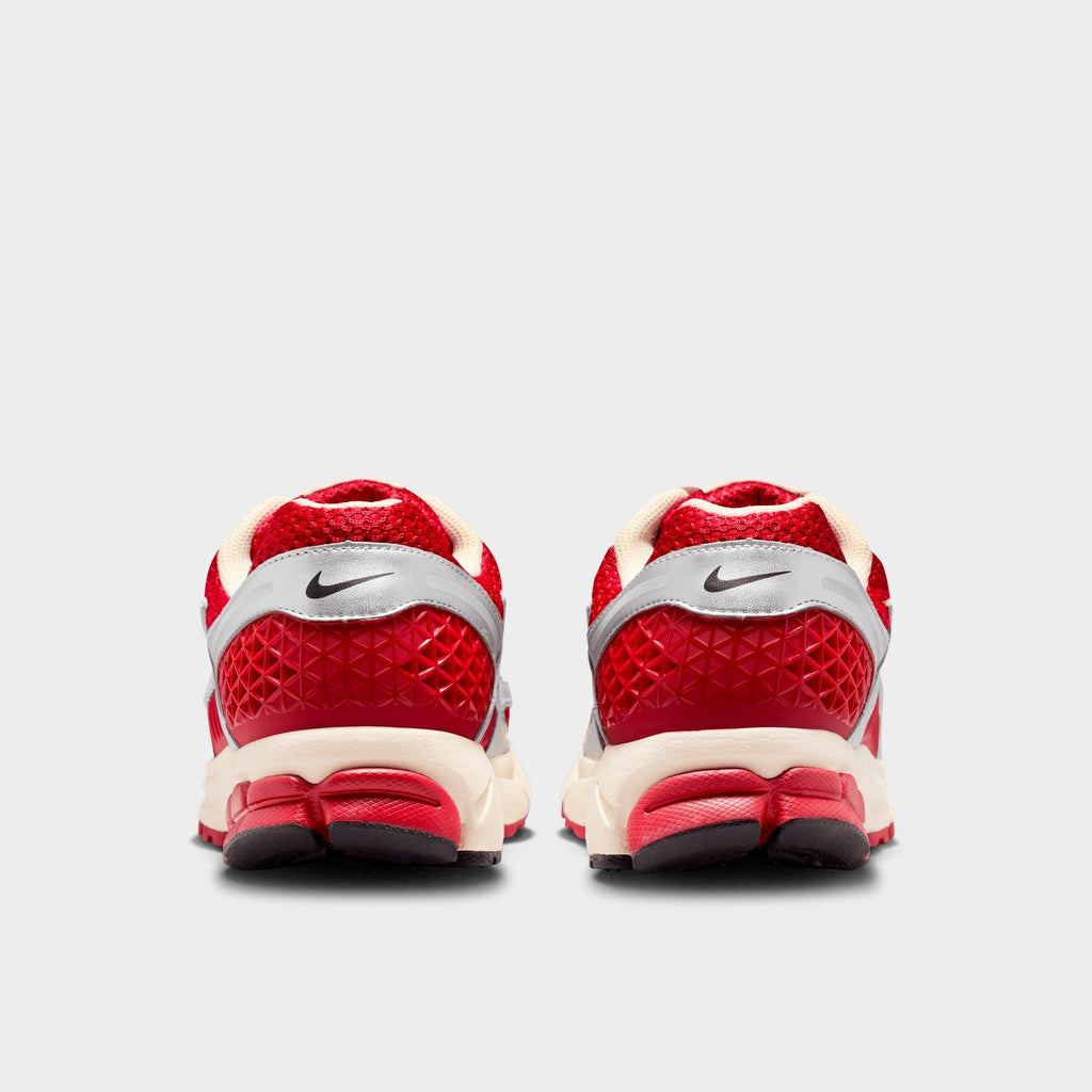 Men's Nike Zoom Vomero 5 Casual Shoes - Gym Red/Metallic Silver/Coconut Milk/Chrome - view 4
