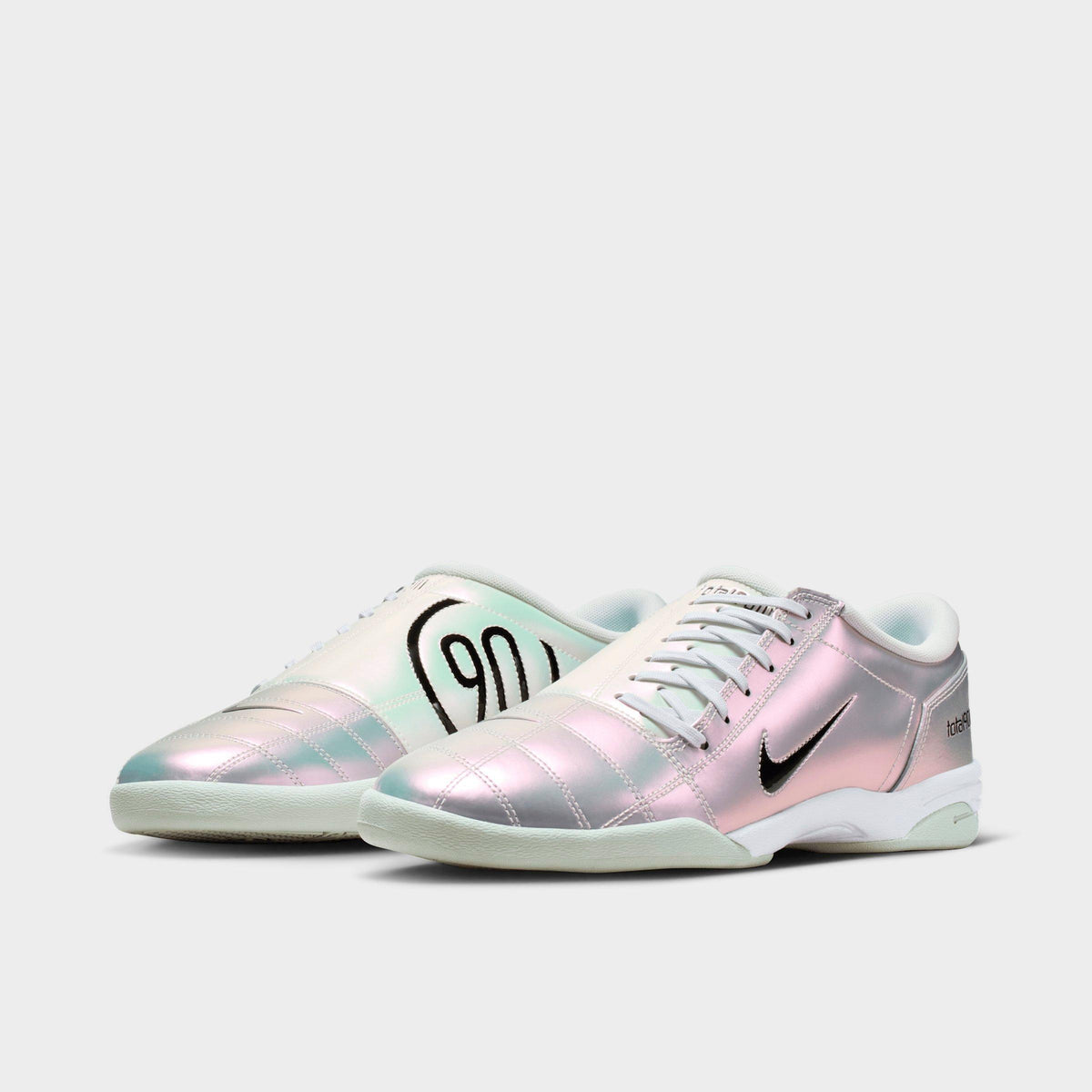 Men's Nike Total 90 Casual Shoes - Off White/Light Silver/Black - view 2