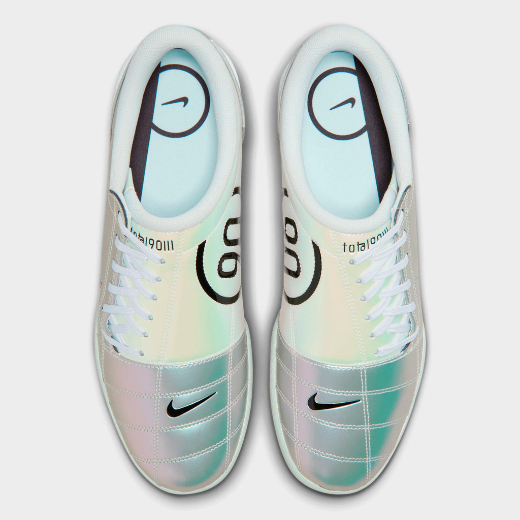 Men's Nike Total 90 Casual Shoes - Off White/Light Silver/Black - view 5