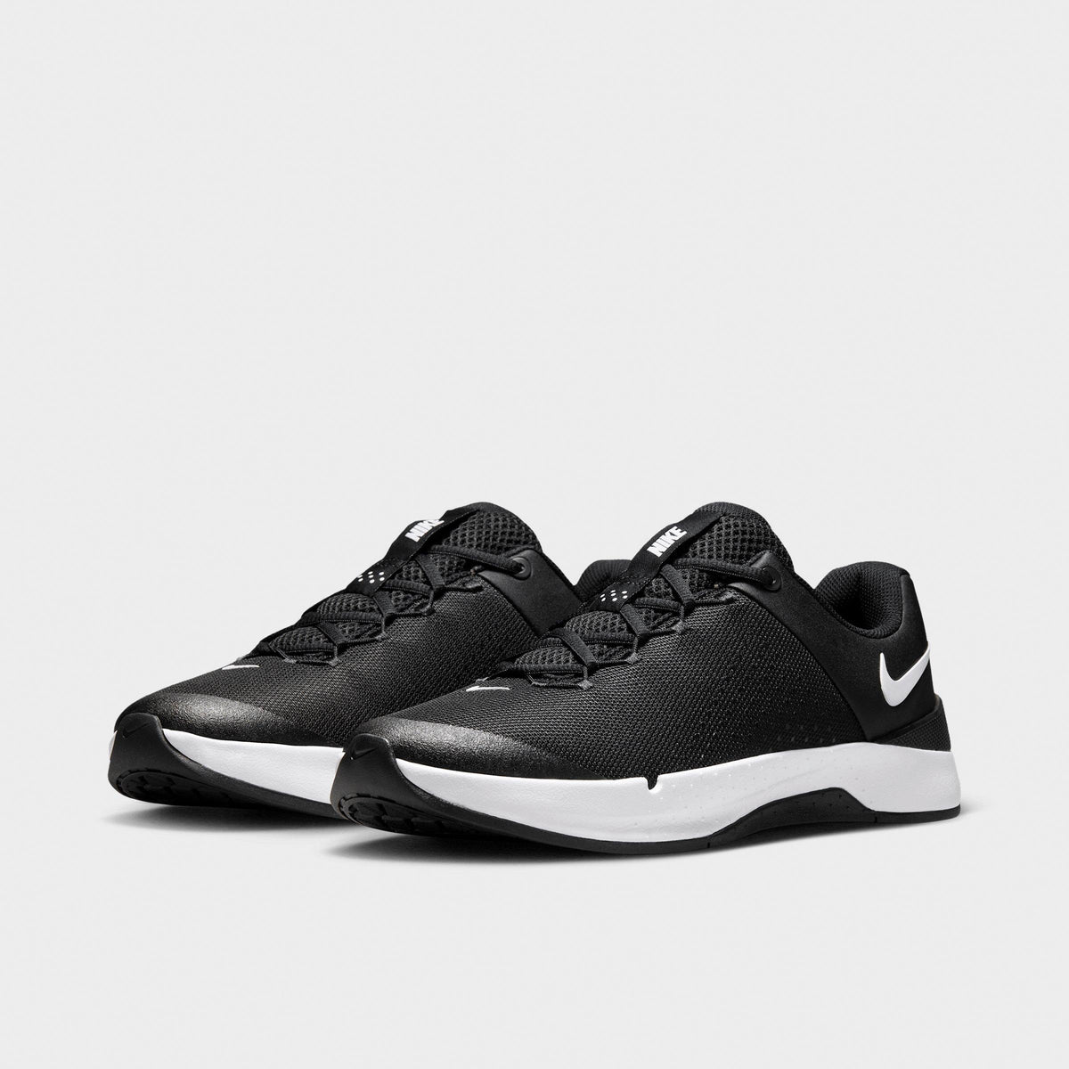 Men's Nike MC Trainer 4 Training Shoes - Black/White - view 2