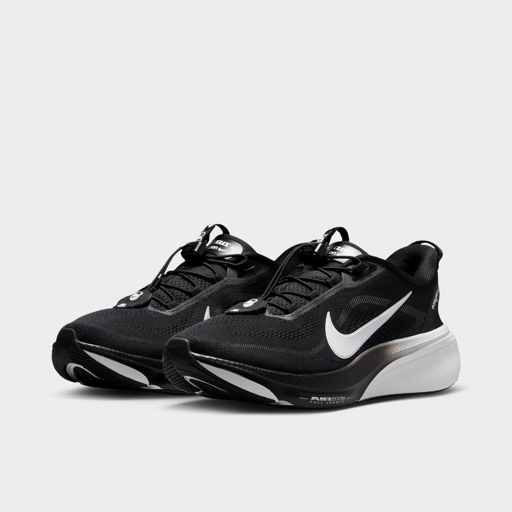 Men's Nike Pegasus 42 EasyOn Running Shoes - Black/Dark Smoke Grey/White - view 2