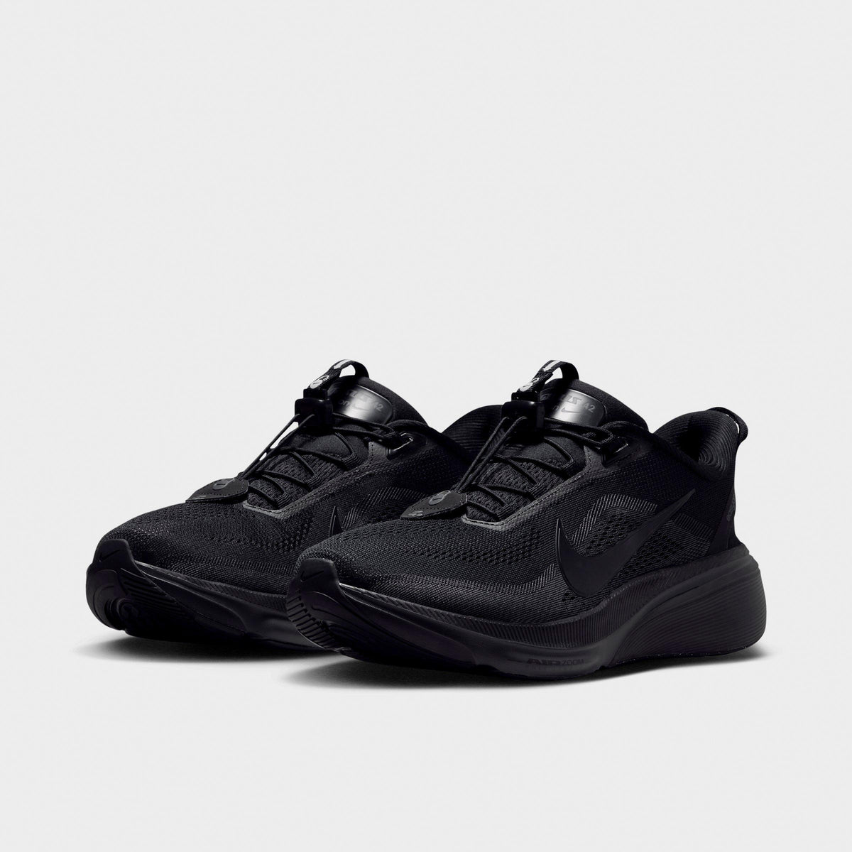 Men's Nike Pegasus 42 EasyOn Running Shoes - Black/Anthracite/Black - view 2