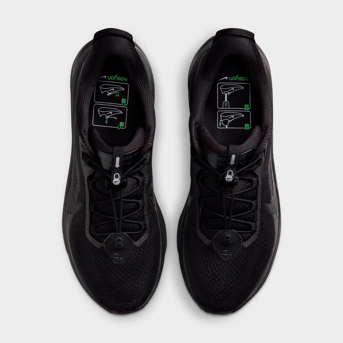 Men's Nike Pegasus 42 EasyOn Running Shoes - Black/Anthracite/Black - view 5