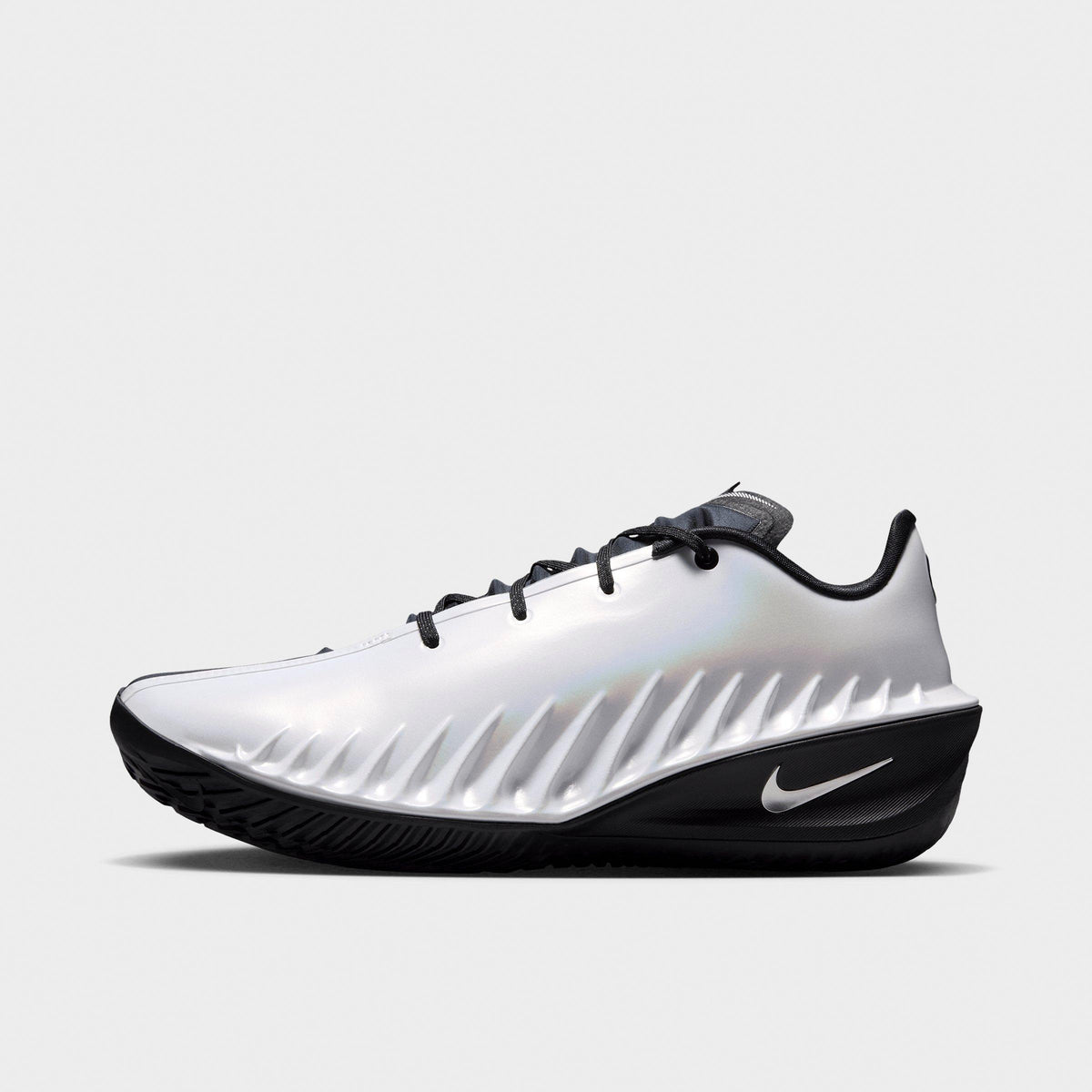 Men's Nike G.T. Cut 4 Basketball Shoes - White/Black/Metallic Silver