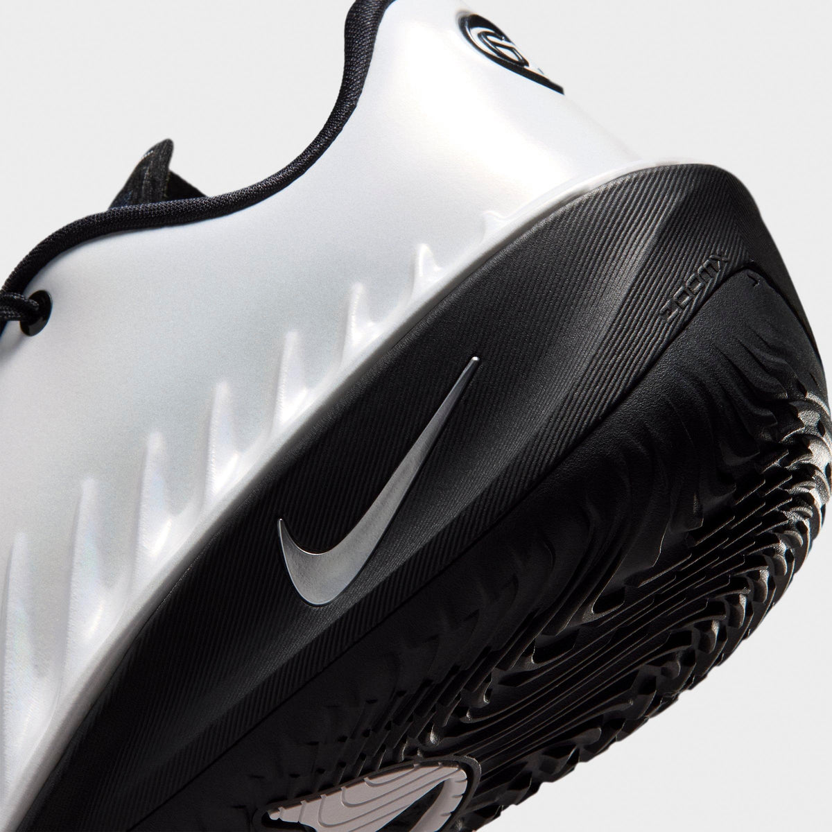 Men's Nike G.T. Cut 4 Basketball Shoes - White/Black/Metallic Silver - view 3