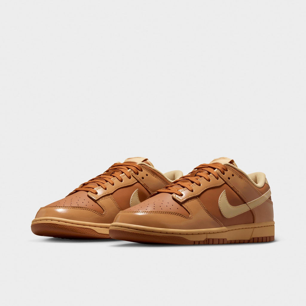 Men's Nike Dunk Low Retro Casual Shoes - Tawny/Flax/Twine/Sesame - view 2
