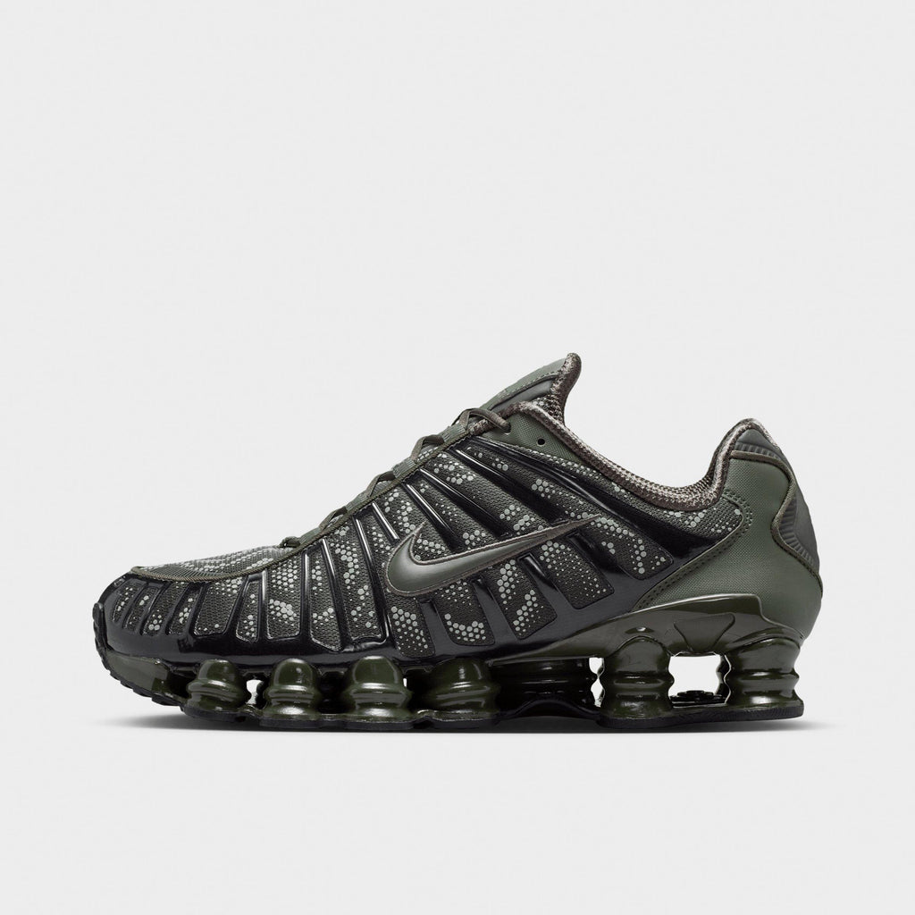 Men's Nike Shox TL Casual Shoes - Newsprint/Black/Newsprint