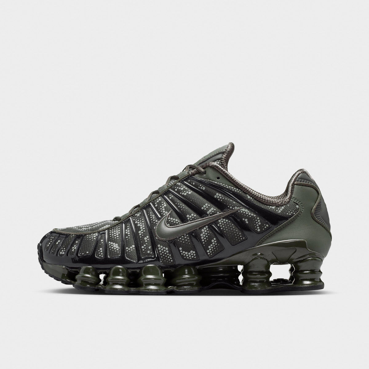 Men's Nike Shox TL Casual Shoes - Newsprint/Black/Newsprint