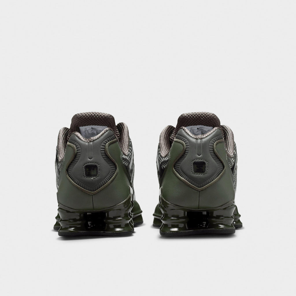 Men's Nike Shox TL Casual Shoes - Newsprint/Black/Newsprint - view 4
