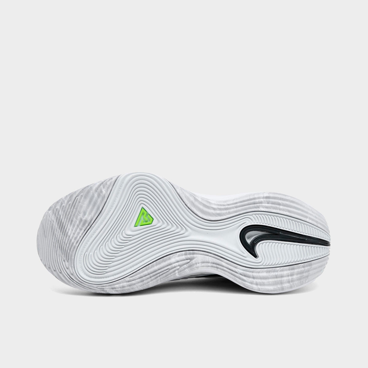 Men's Nike Giannis Immortality 5 Basketball Shoes - White/Off White/Light Smoke Grey/Metallic Silver - view 6