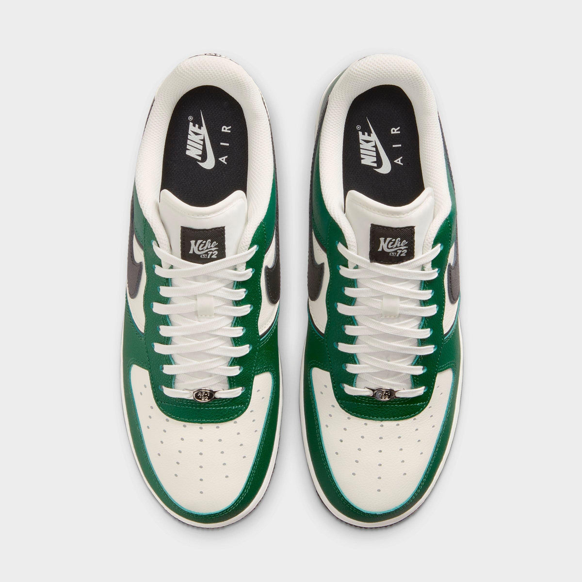 Men's Nike Air Force 1 '07 LV8 Sport Casual Shoes - Fir/Sail/Coconut Milk/Black - view 5