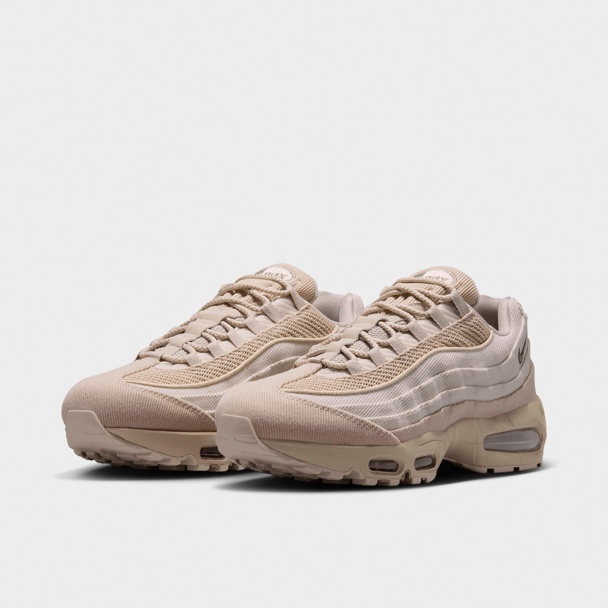 Men's Nike Air Max 95 Big Bubble Casual Shoes - Cream II/Light Orewood Brown/Newsprint/Moon Fossil - view 2