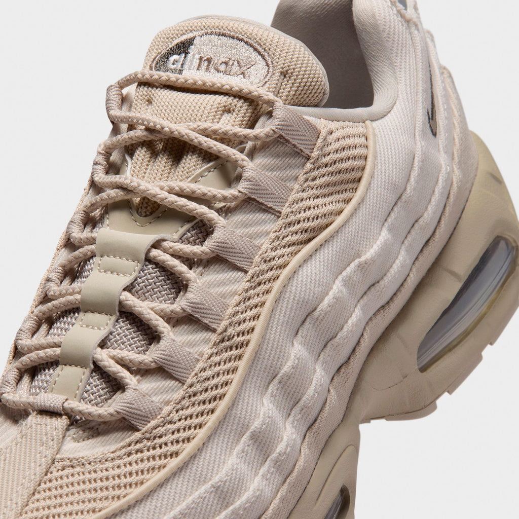 Men's Nike Air Max 95 Big Bubble Casual Shoes - Cream II/Light Orewood Brown/Newsprint/Moon Fossil - view 3