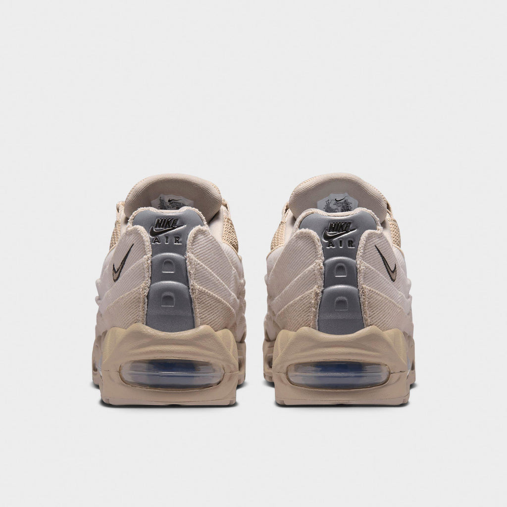 Men's Nike Air Max 95 Big Bubble Casual Shoes - Cream II/Light Orewood Brown/Newsprint/Moon Fossil - view 4
