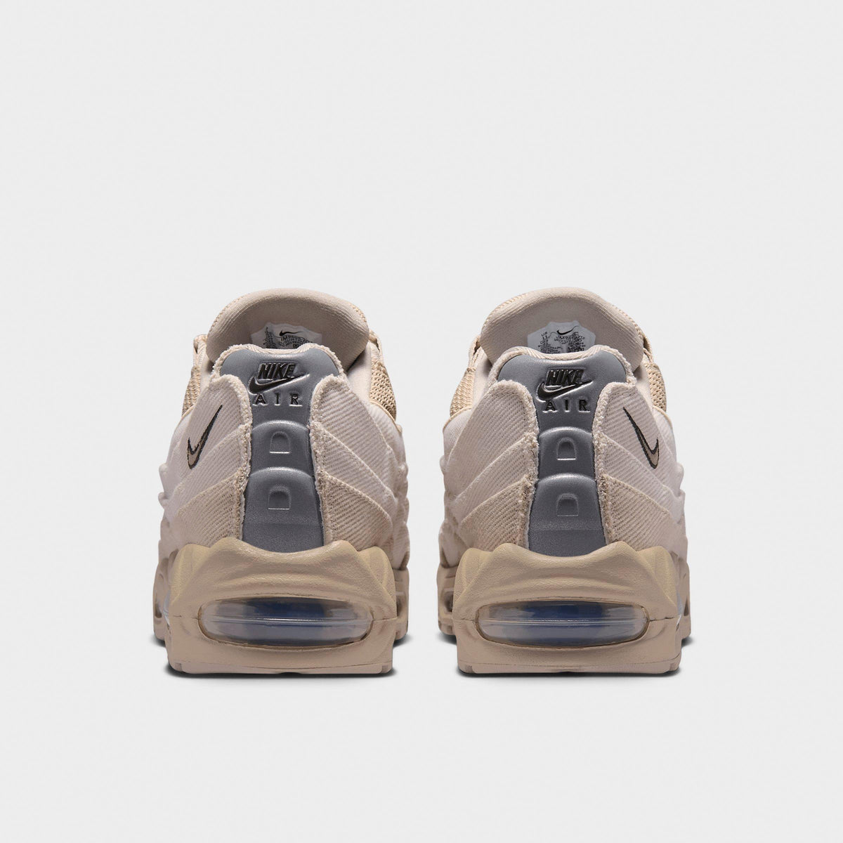 Men's Nike Air Max 95 Big Bubble Casual Shoes - Cream II/Light Orewood Brown/Newsprint/Moon Fossil - view 4