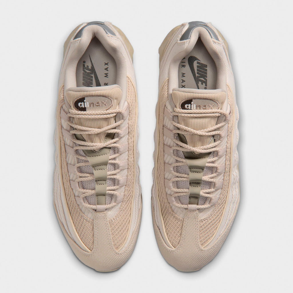 Men's Nike Air Max 95 Big Bubble Casual Shoes - Cream II/Light Orewood Brown/Newsprint/Moon Fossil - view 5