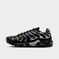Men's Nike Air Max Plus Premium Casual Shoes - Black/Chrome/Gamma Blue