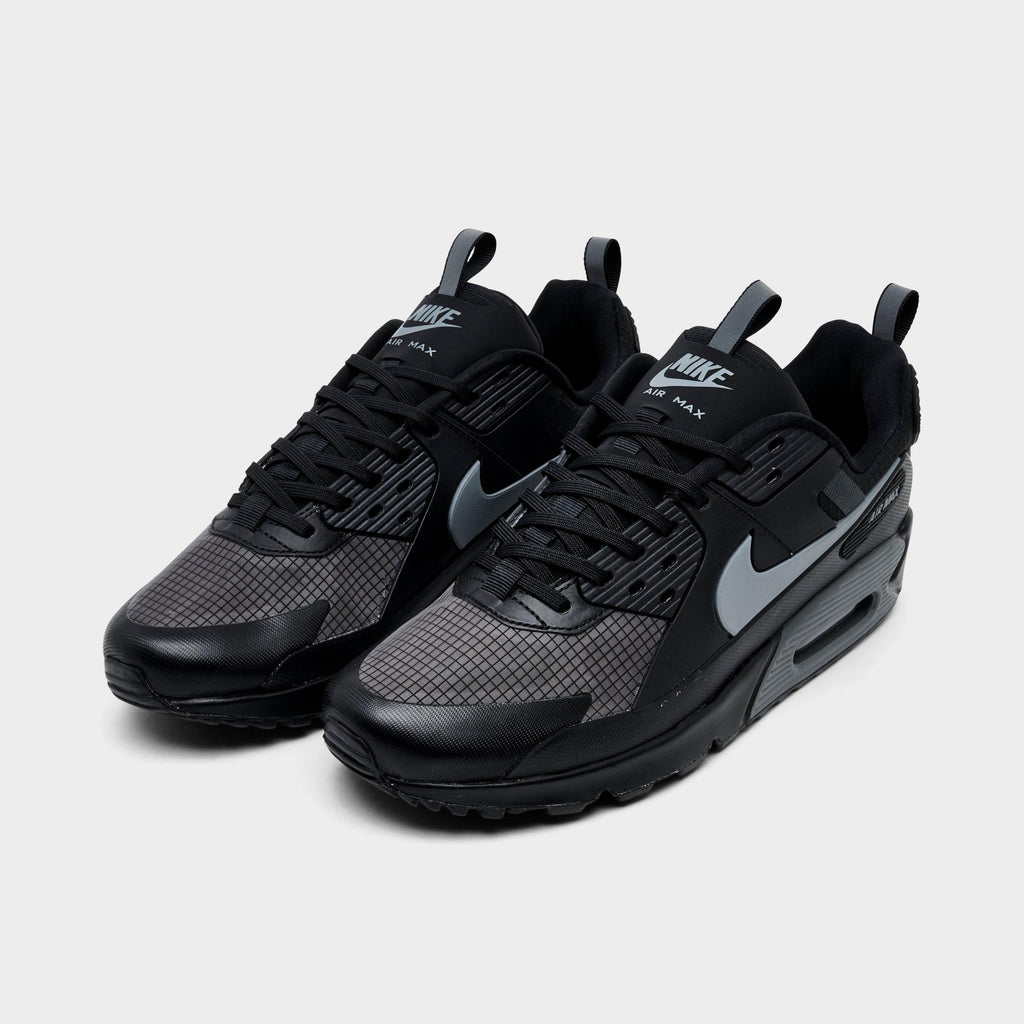 Men's Nike Air Max 90 Drift Casual Shoes - Black/Wolf Grey/Anthracite - view 2