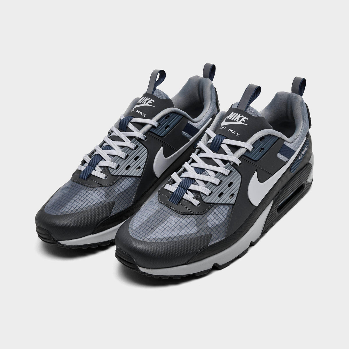 Men's Nike Air Max 90 Drift Casual Shoes - Anthracite/Cool Grey/Thunder Blue/Wolf Grey - view 2