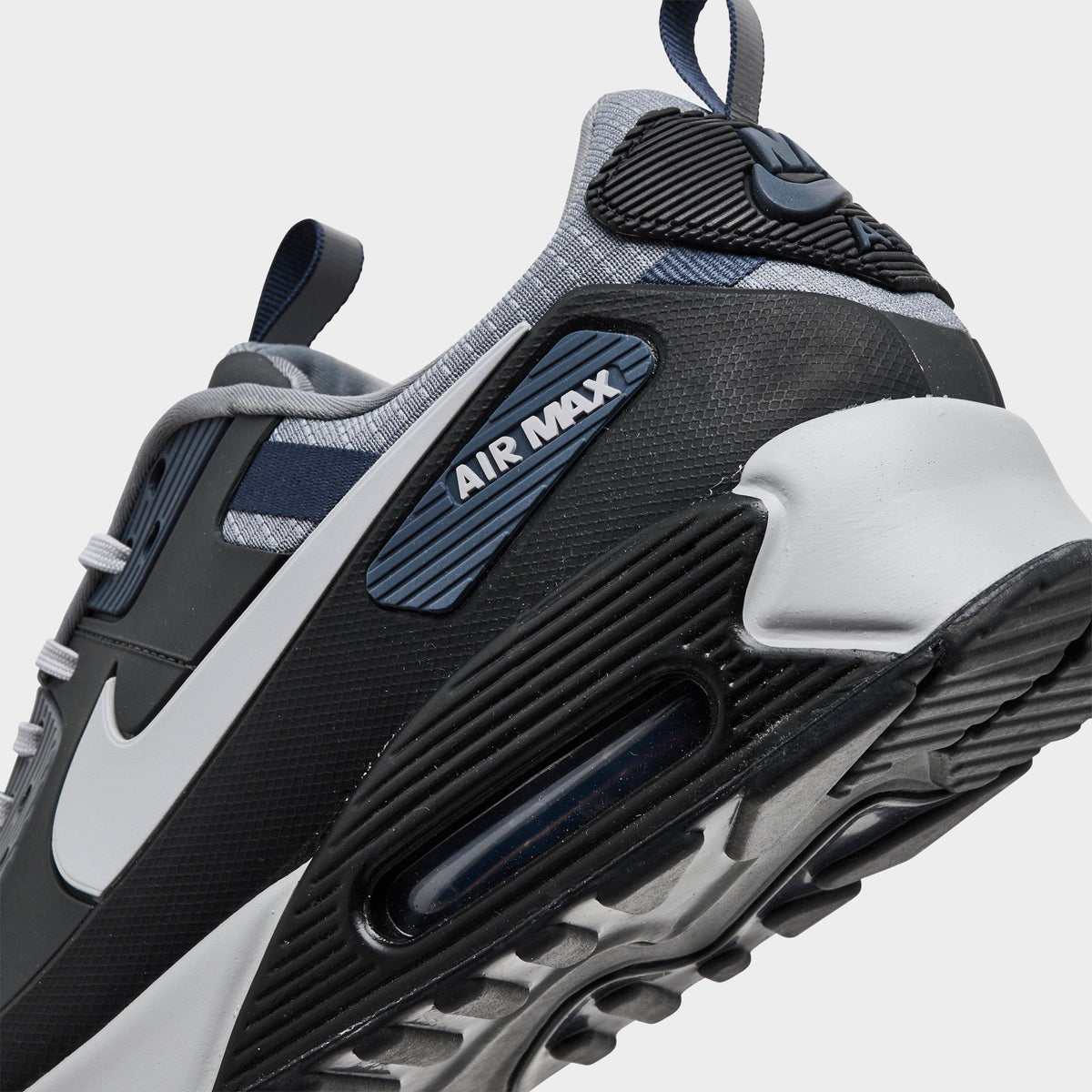 Men's Nike Air Max 90 Drift Casual Shoes - Anthracite/Cool Grey/Thunder Blue/Wolf Grey - view 3