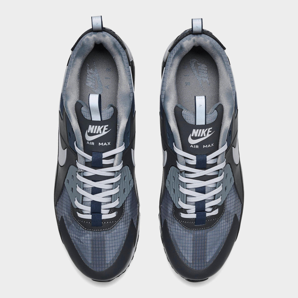 Men's Nike Air Max 90 Drift Casual Shoes - Anthracite/Cool Grey/Thunder Blue/Wolf Grey - view 5