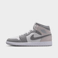 Men's Air Jordan Retro 1 Mid SE Casual Shoes -  Summit White/Phantom/Sail/Light Smoke Grey