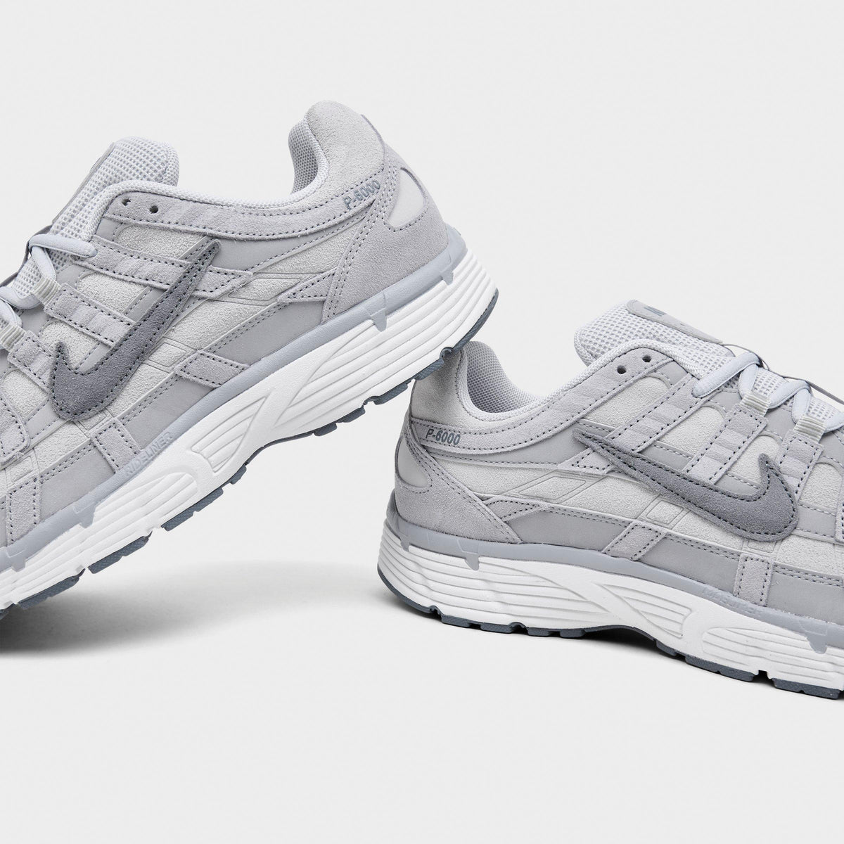 Men's Nike P-6000 SE Casual Shoes - Pure Platinum/Wolf Grey/Summit White/Cool Grey - view 3