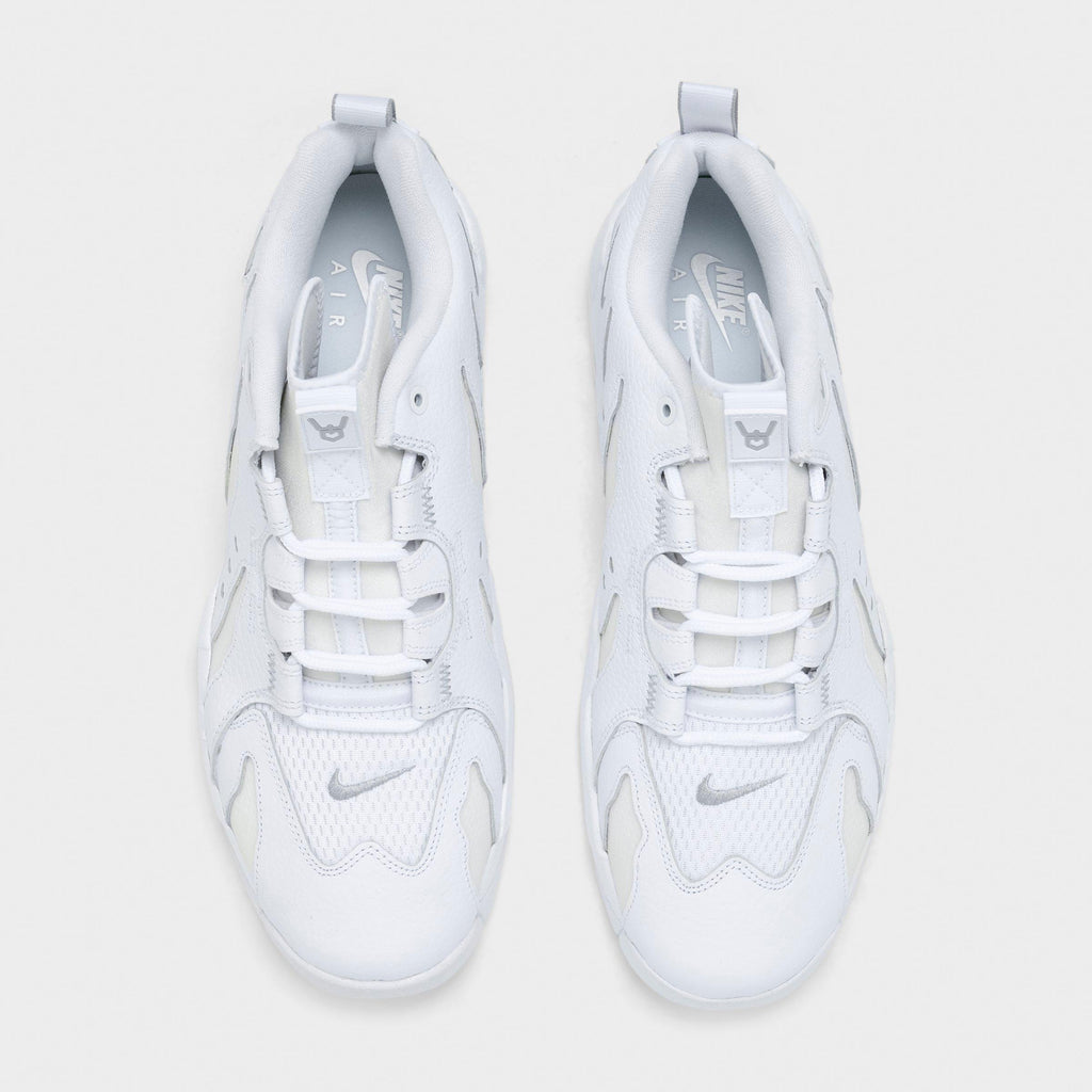 Men's Nike Air DT Max '96 Low Casual Shoes - White/Metallic Silver/White/Light Smoke Grey - view 5