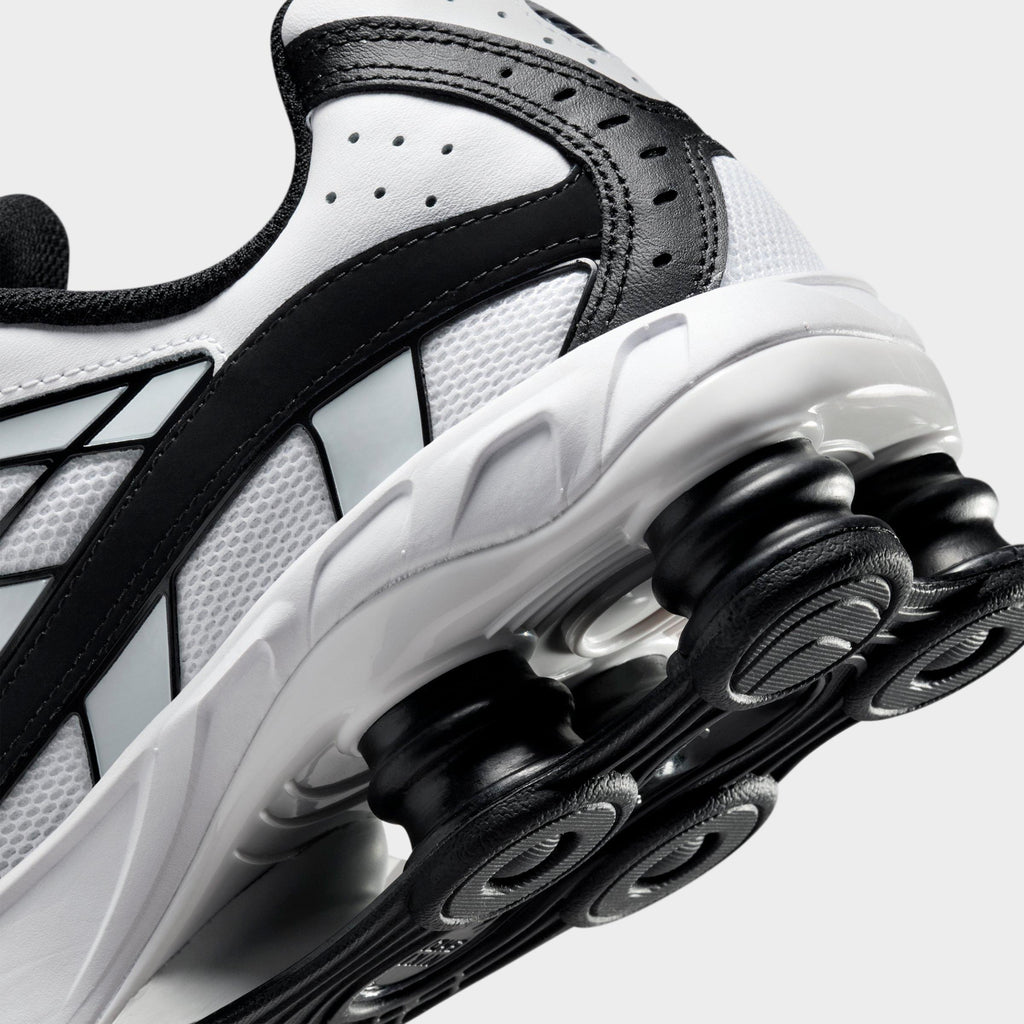 Men's Nike Shox Ride 2 Casual Shoes - White/White/Black/Black - view 3