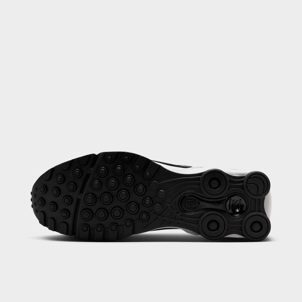 Men's Nike Shox Ride 2 Casual Shoes - White/White/Black/Black - view 6
