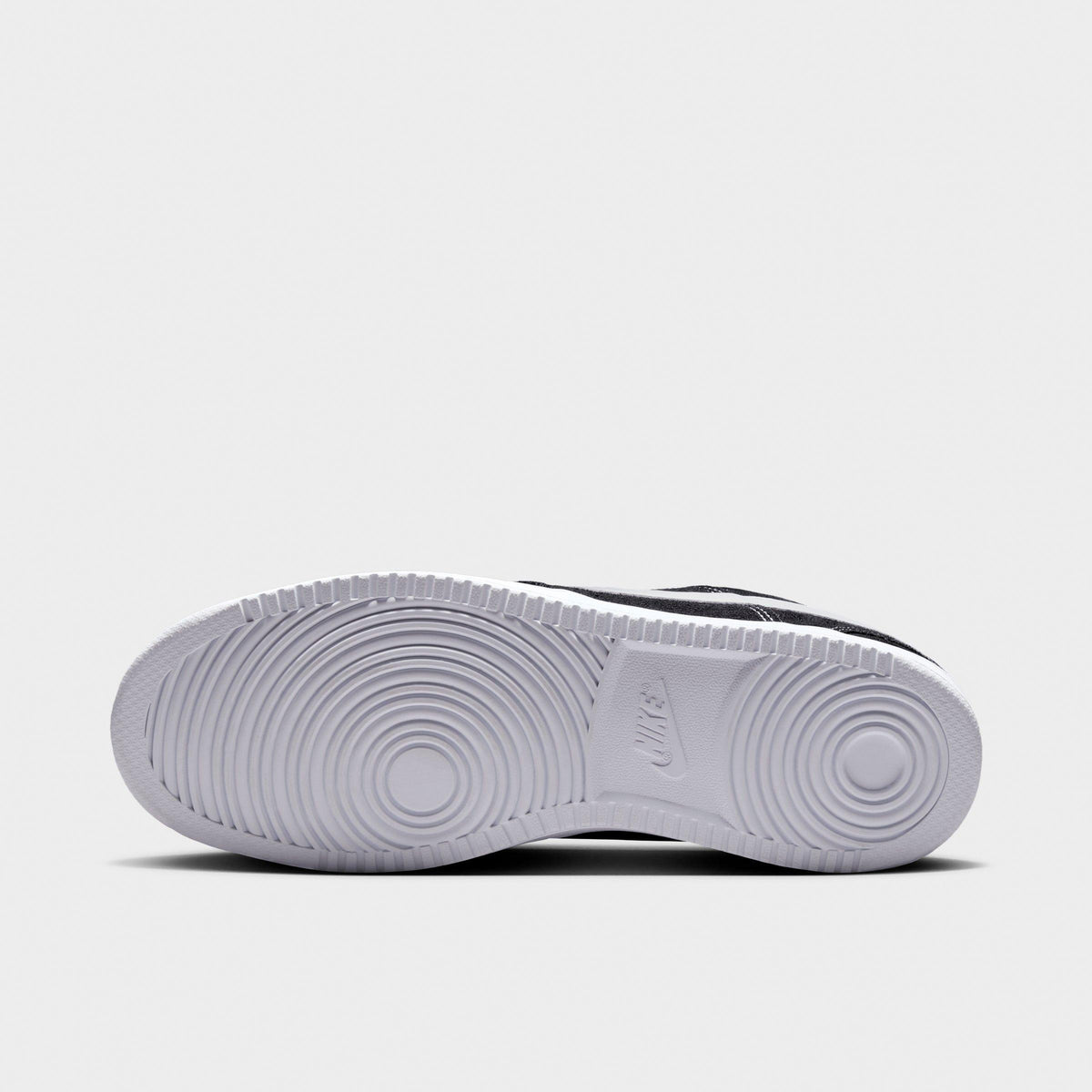 Men's Nike Court Vision Low FL Casual Shoes - Black/White - view 6