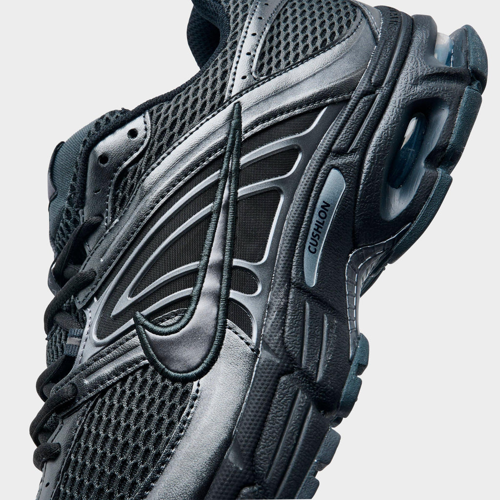 Men's Nike Air Max Moto 2K Casual Shoes - Black/Metallic Dark Grey/Dark Smoke Grey - view 3