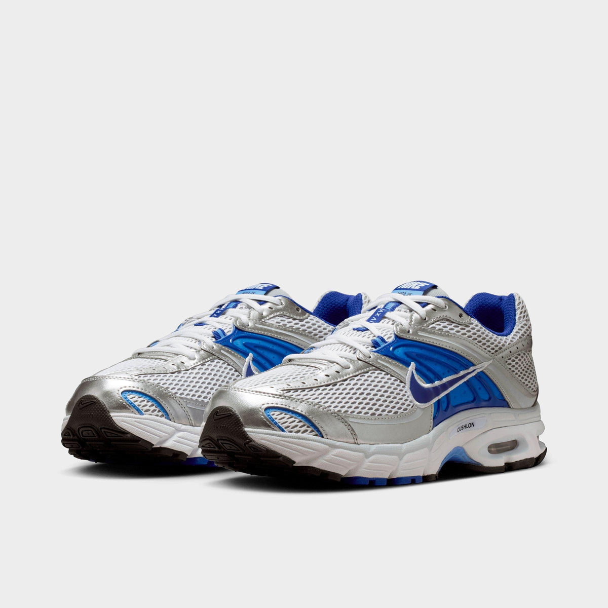 Men's Nike Air Max Moto 2K Casual Shoes - White/Wolf Grey/Royal Pulse/Concord - view 2