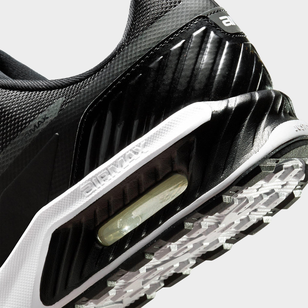 Men's Nike Air Max Bia Casual Shoes - Black/White - view 3