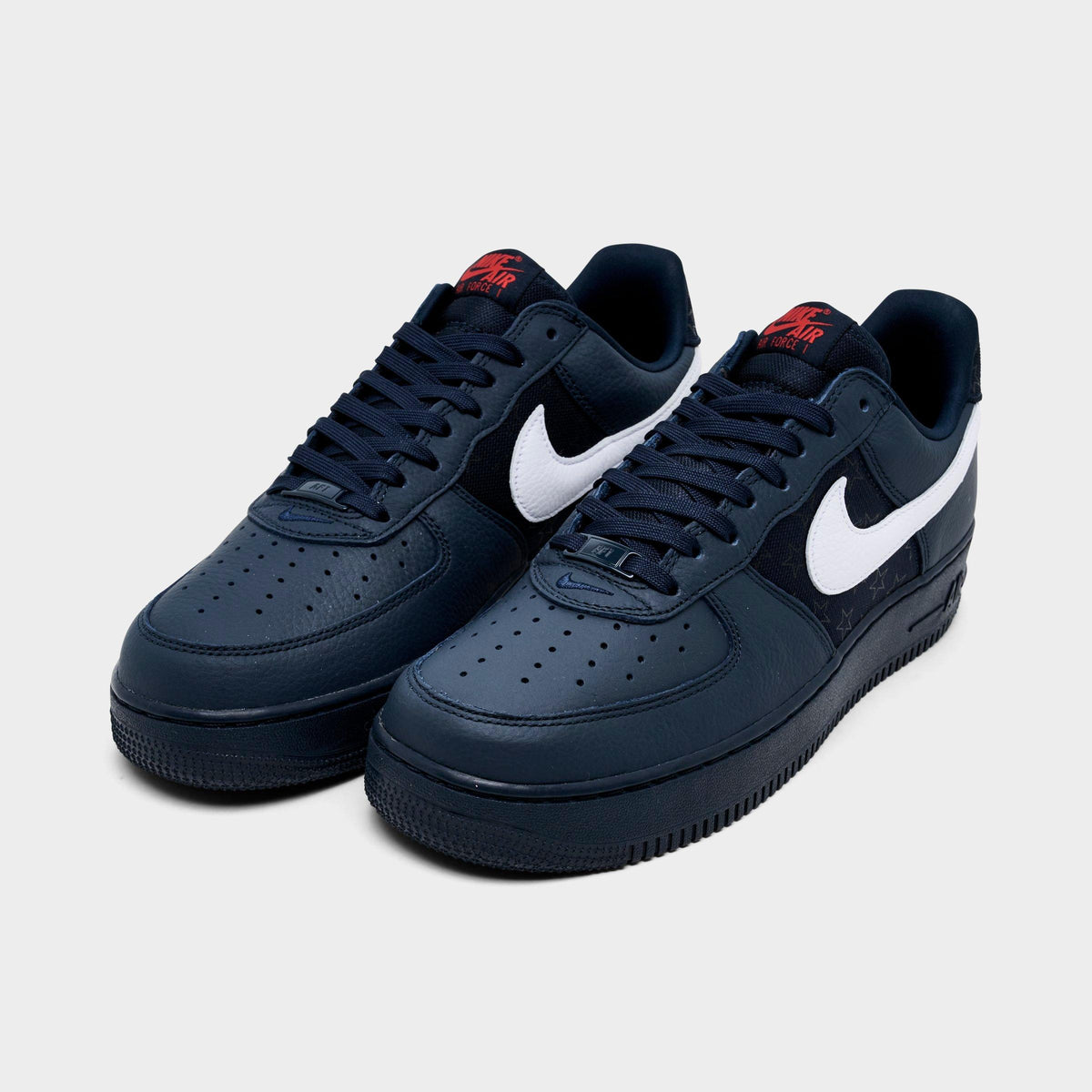 Men's Nike Air Force 1 Low Retro USA Casual Shoes - Multi-Color/Black/Multi-Color - view 2