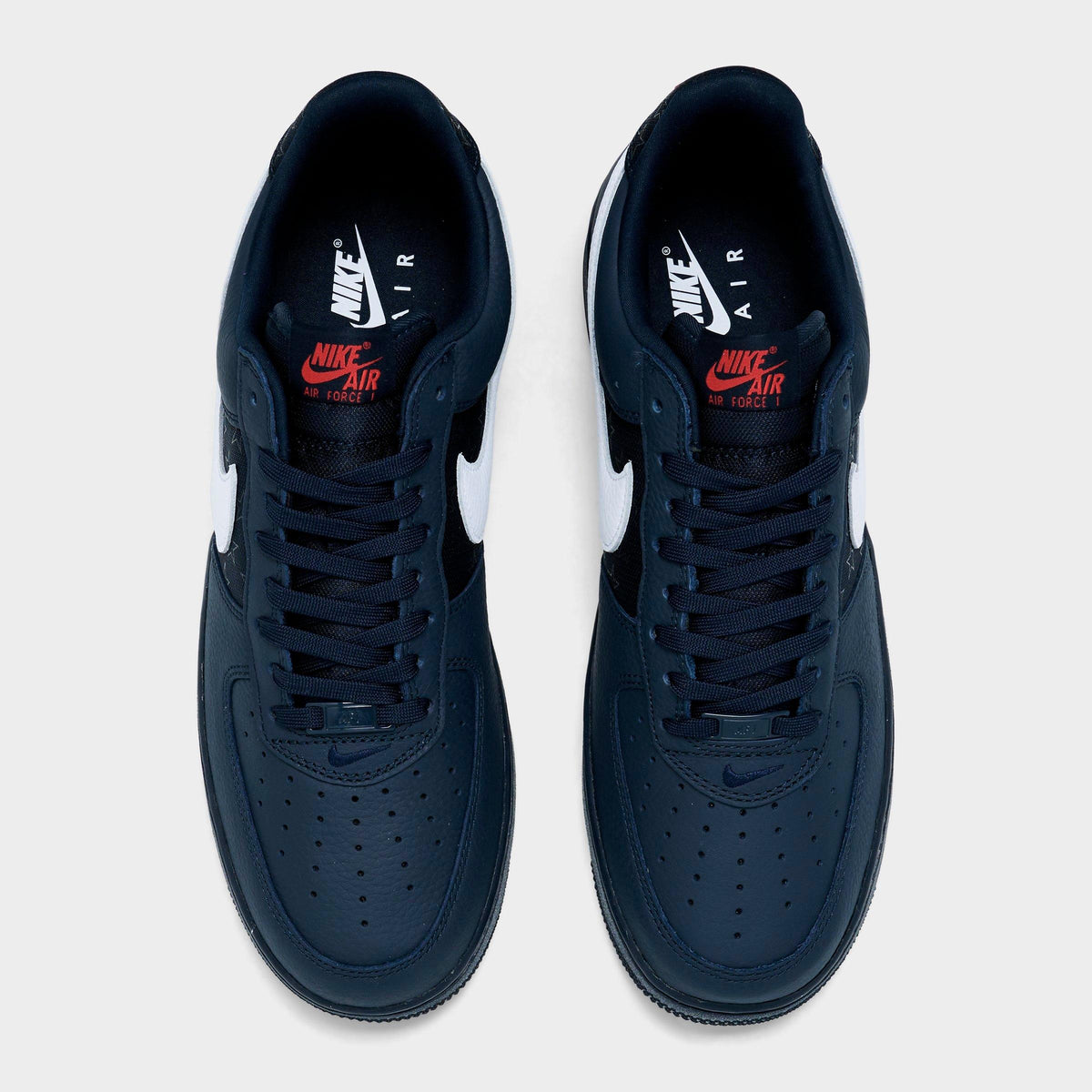 Men's Nike Air Force 1 Low Retro USA Casual Shoes - Multi-Color/Black/Multi-Color - view 5
