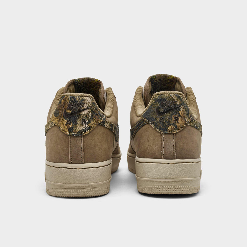 Men's Nike Air Force 1 Low Realtree Suede Casual Shoes - Rattan/Rocky Tan/Seal Brown/Multi-Color - view 4