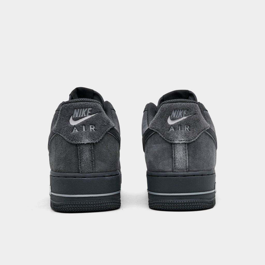 Men's Nike Air Force 1 '07 LV8 Casual Shoes - Anthracite/Anthracite - view 4