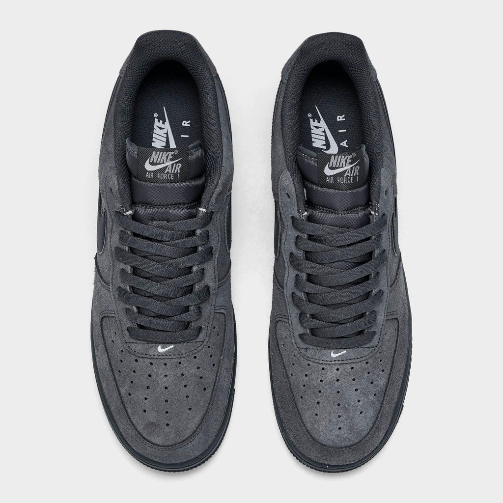 Men's Nike Air Force 1 '07 LV8 Casual Shoes - Anthracite/Anthracite - view 5