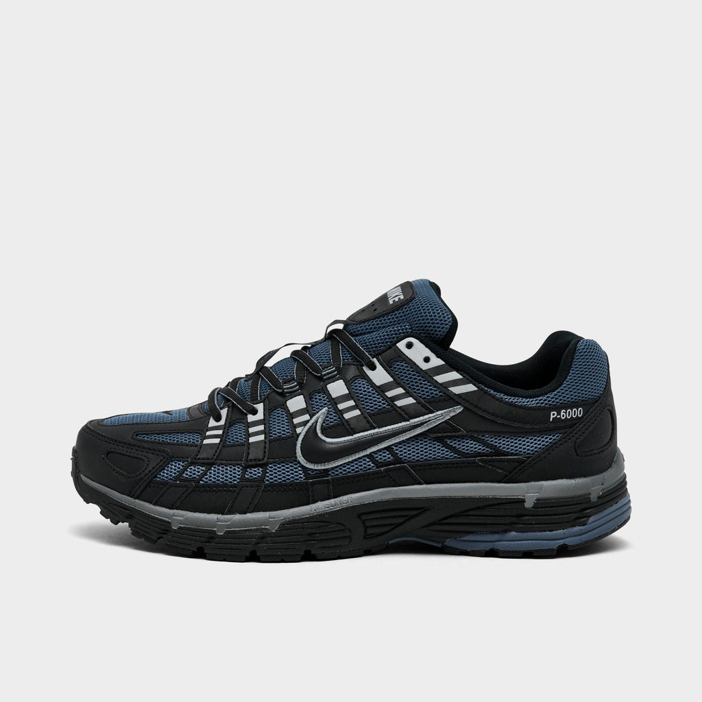 Men's Nike P-6000 Casual Shoes - Diffused Blue/Cool Grey/Metallic Silver/Black