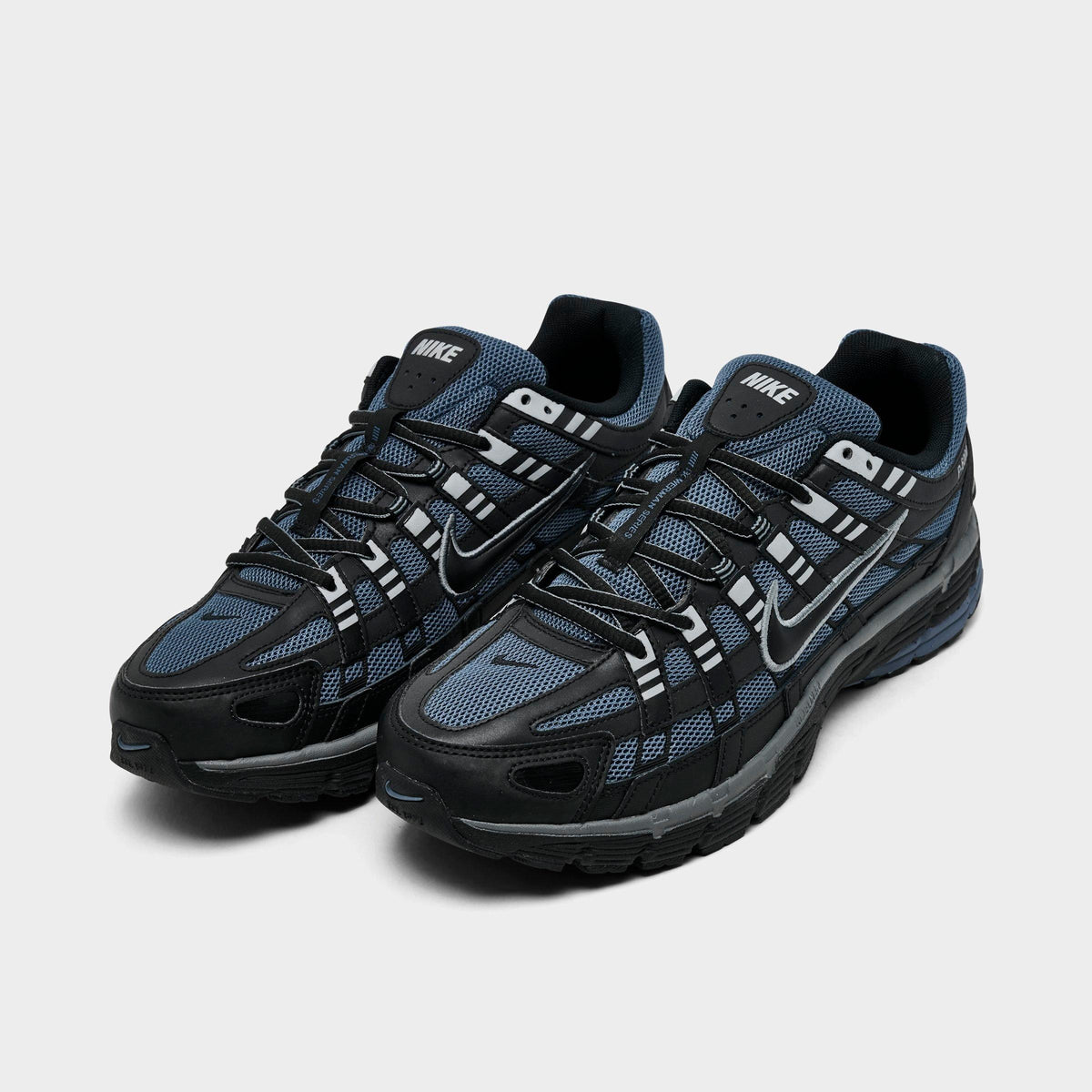 Men's Nike P-6000 Casual Shoes - Diffused Blue/Cool Grey/Metallic Silver/Black - view 2