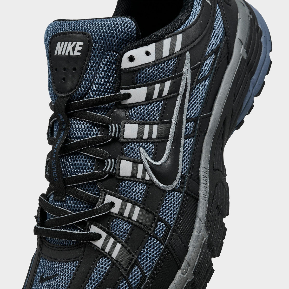 Men's Nike P-6000 Casual Shoes - Diffused Blue/Cool Grey/Metallic Silver/Black - view 3
