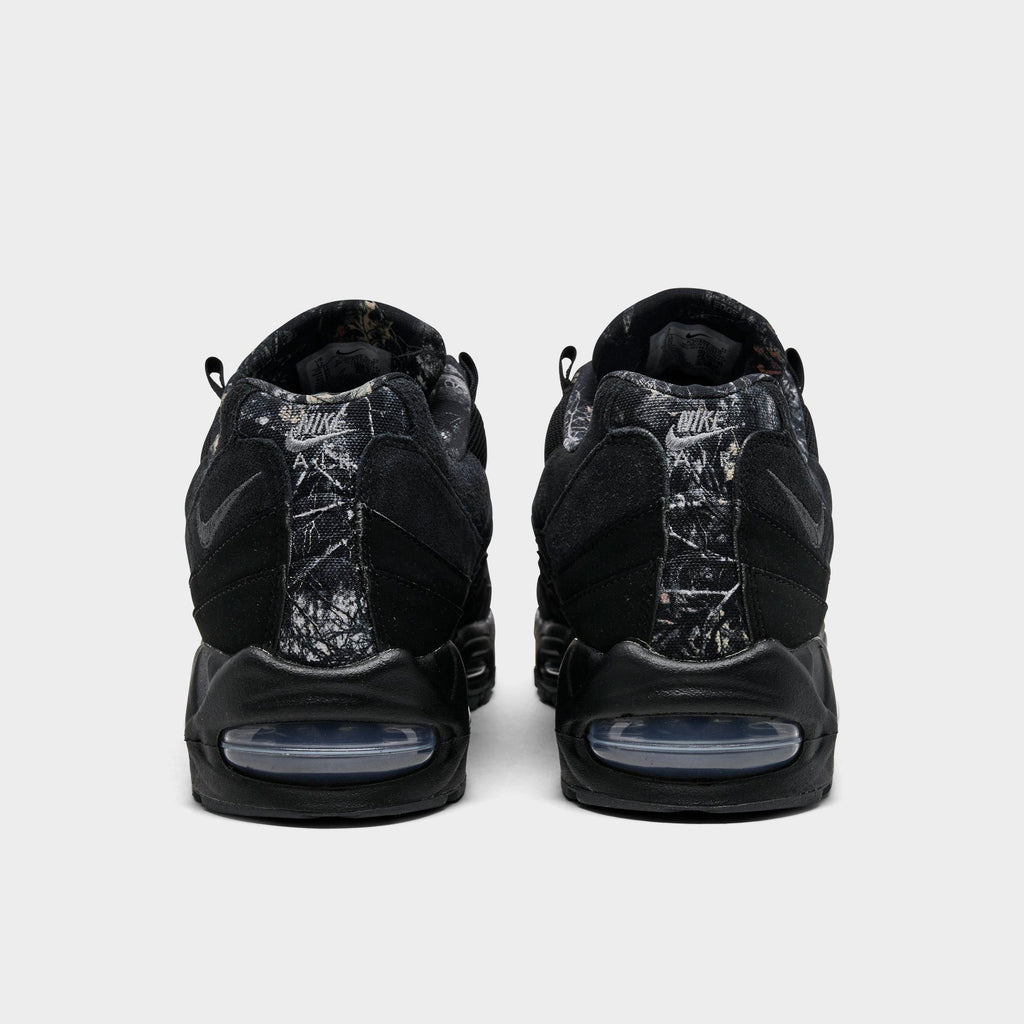 Men's Nike Air Max 95 Big Bubble Realtree Camo Casual Shoes - Black/Dark Smoke Grey/Metallic Cool Grey/Black - view 4