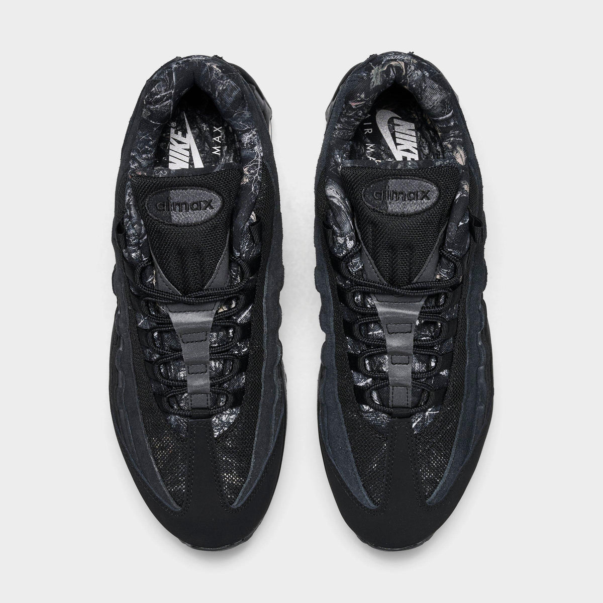 Men's Nike Air Max 95 Big Bubble Realtree Camo Casual Shoes - Black/Dark Smoke Grey/Metallic Cool Grey/Black - view 5