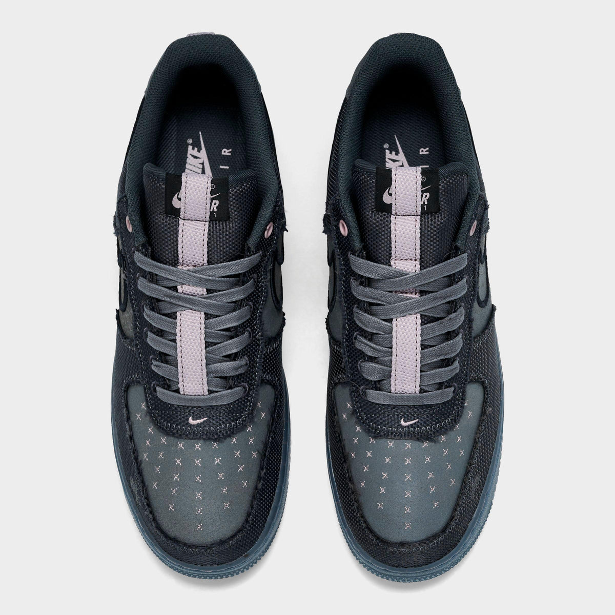 Men's Nike Air Force 1 Low SE Casual Shoes - Anthracite/Iron Grey/Light Violet Ore/Black - view 5