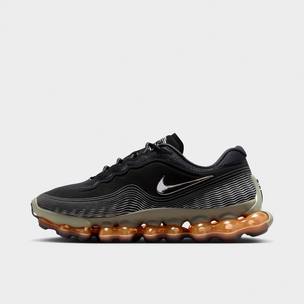 Men's Nike Air Liquid Max Casual Shoes - Black/Light Army/Pure Platinum/Metallic Silver