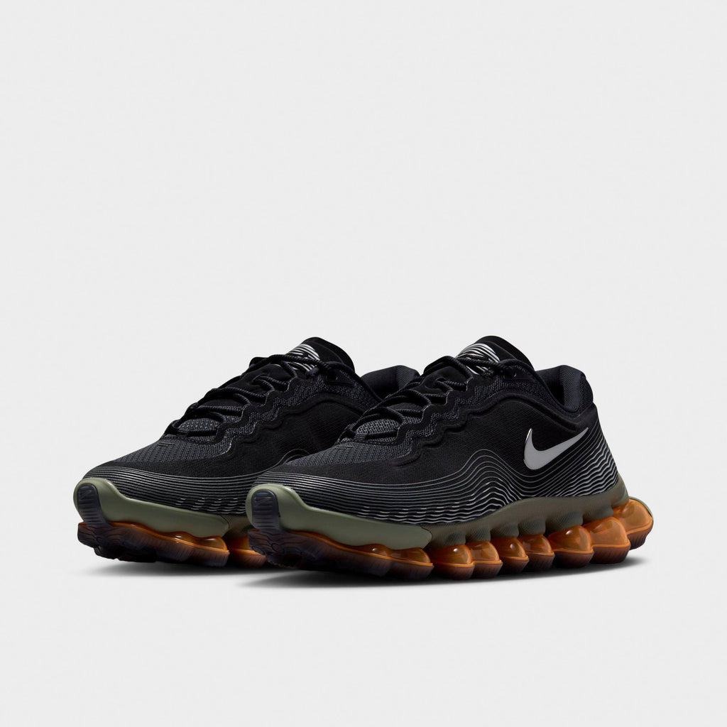 Men's Nike Air Liquid Max Casual Shoes - Black/Light Army/Pure Platinum/Metallic Silver - view 2