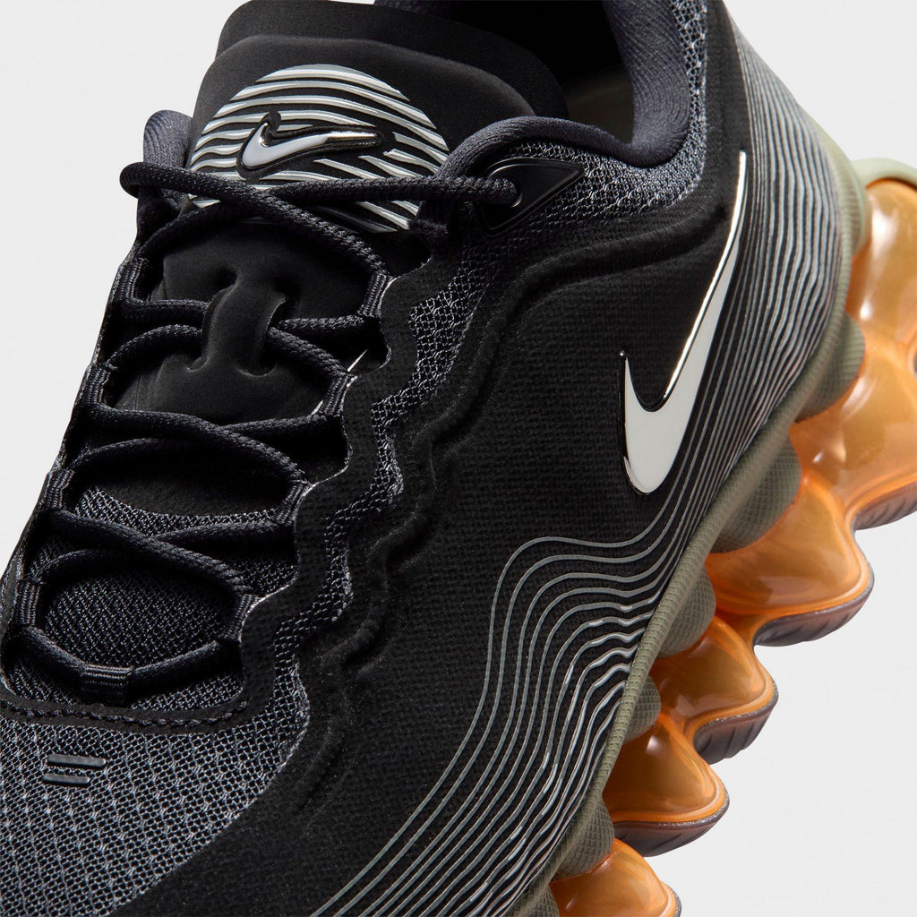 Men's Nike Air Liquid Max Casual Shoes - Black/Light Army/Pure Platinum/Metallic Silver - view 3