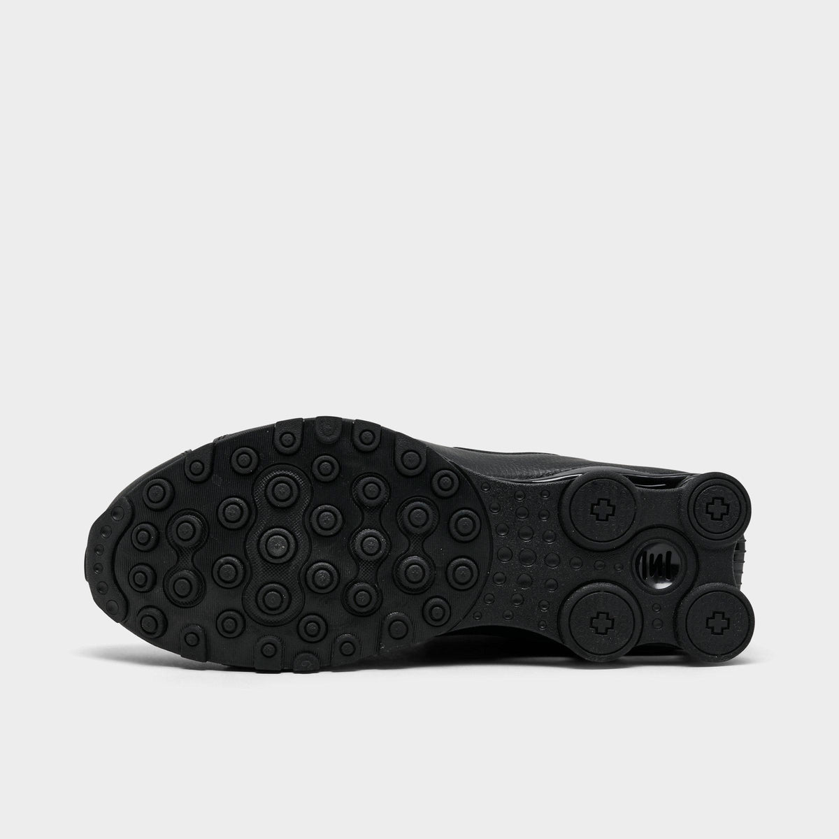 Men's Nike Shox NZ Casual Shoes - Black/Black/Black - view 6